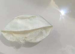 WHITE PAK SATIN HAT